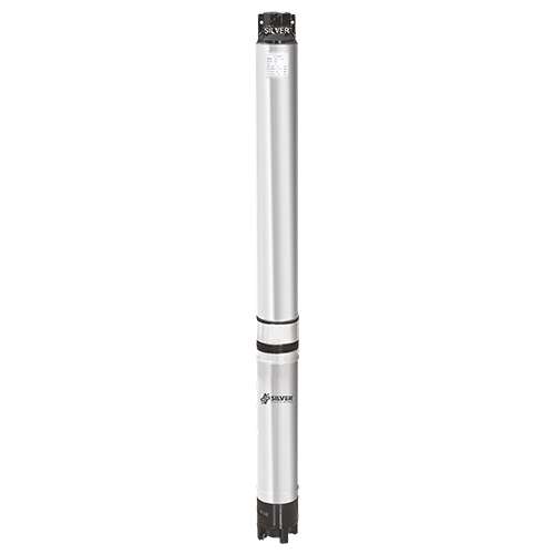 Silver (Borewell Submersible pump) 5' 4 Water Filled