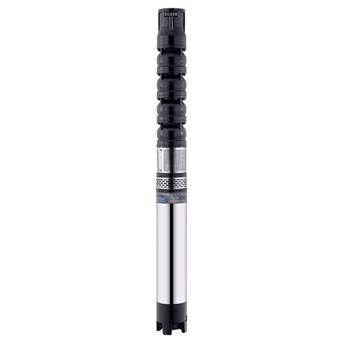 Silver (Borewell Submersible pump) 5 Water Filled